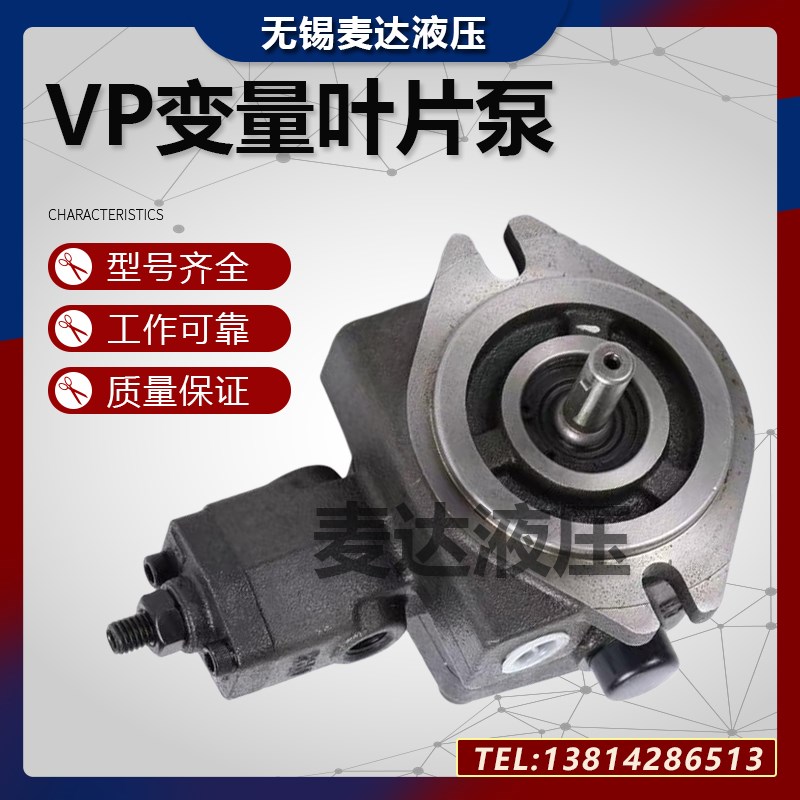 叶片泵液压站泵头VP-20-FA3叶片液压泵15总成-30油泵HPV-40双联泵
