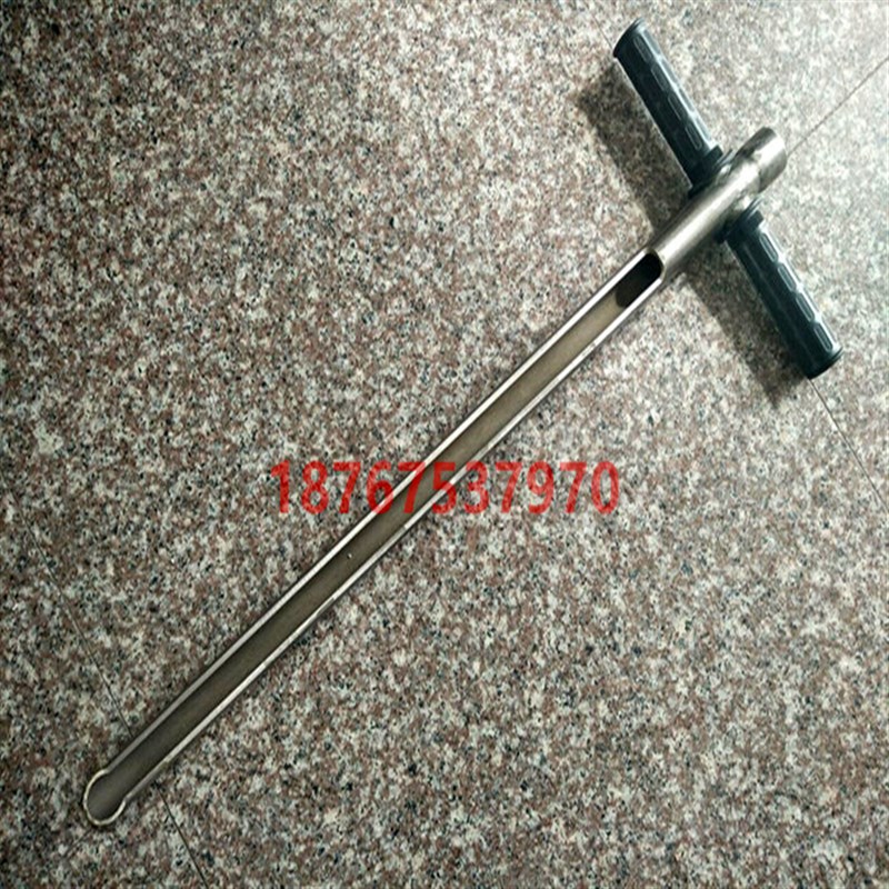 304全不锈钢 取土钻 取土器 带刻度 1米 取样器 土钻 可加杆