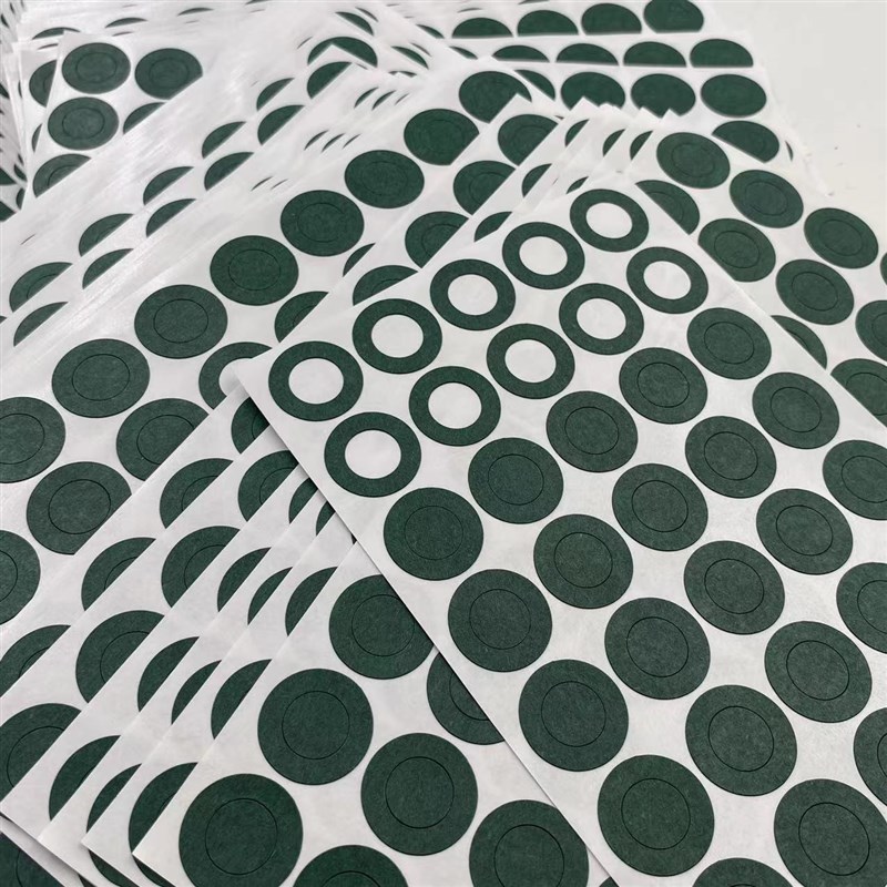 1联21700锂电池正极绝缘垫片空心平头面垫绝缘介子直径21MM青稞纸