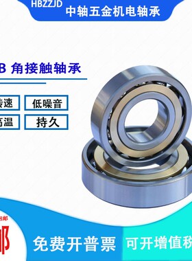 HRB哈尔滨角接触轴承7204 7205 7206 7207C ACTA ACM DBB DF P5P4