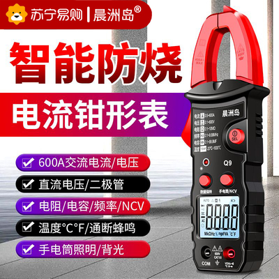 万用电表全自动钳形智能小型可携式数字高精度维修电工万能表2084