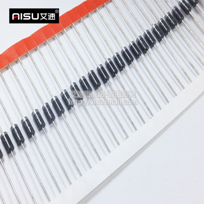 SR2100 SB2100 肖基二极管 2A/100V 直插 DO-15 编带 50个