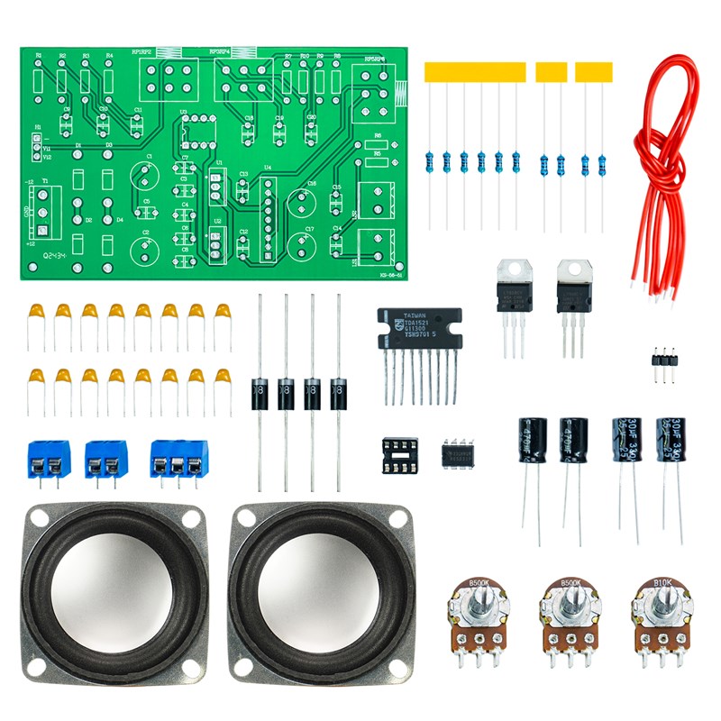 TDA1521音频功放电路套件电子技术项目实训焊接练习组装KS-56-51