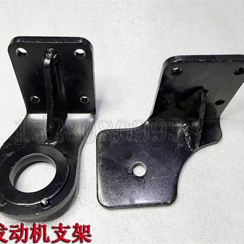 新源B75/C75-8-9轮式挖土机配件 玉柴引擎固定支架右前 铁架