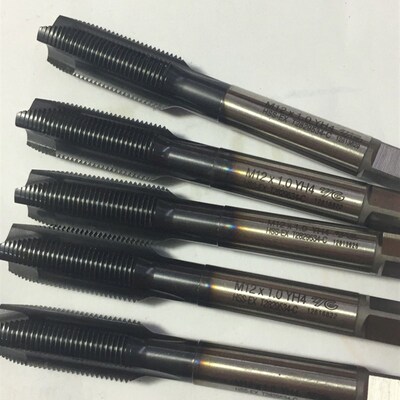 M12X1韩国YG进口二手镀钴先端螺丝攻 机用螺丝攻 通孔螺丝攻