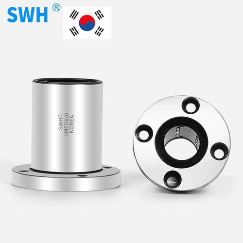 进口SWH直线轴承LMF20 LMK16 LMH10 12UU圆形 方形法兰双切边轴承