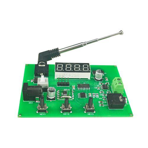 RDA5807M收音机双声道立体声调频FM51单片机DIY电子套件TJ-56-440