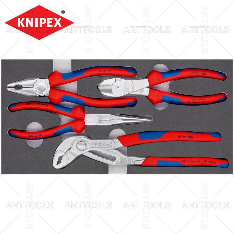 德国KNIPEX凯尼派克钳子工具组套00 20 01 V15/00 20 01 V16