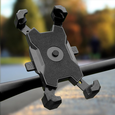 电动车手机支架摩托车车载自行车架外卖骑手电瓶车导航防震支架子