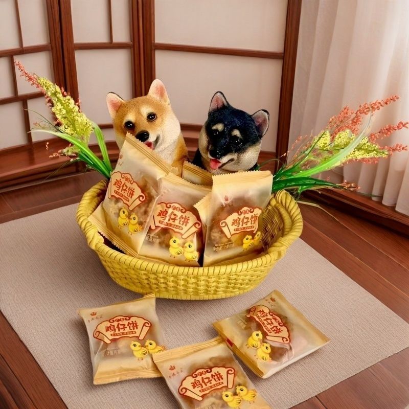 粤港永成】广东鸡仔饼广府粤北风味精选糕点传统速食小吃新鲜现做