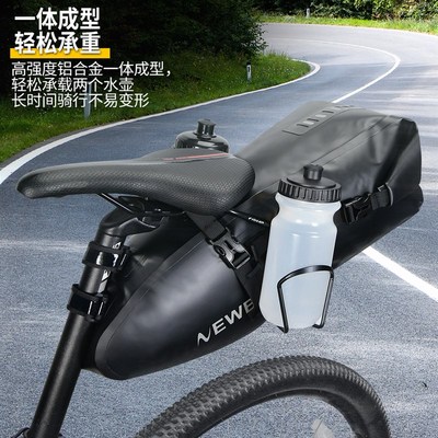 NEWBOLER 13L全防水自行车后尾包带稳定架防摇晃大尾包固定架