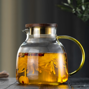 玻璃茶壶单壶耐高温冷水壶电陶炉烧水壶煮茶壶家用泡茶壶茶具套装