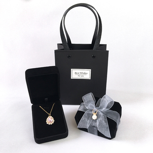 珠宝首饰盒高档绒布耳钉戒指盒项链耳环盒手镯手链胸针饰品包装盒