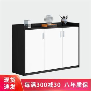 晟晏办公室家具办公柜文件柜矮柜厦门茶水柜储物柜地柜带锁玻璃门
