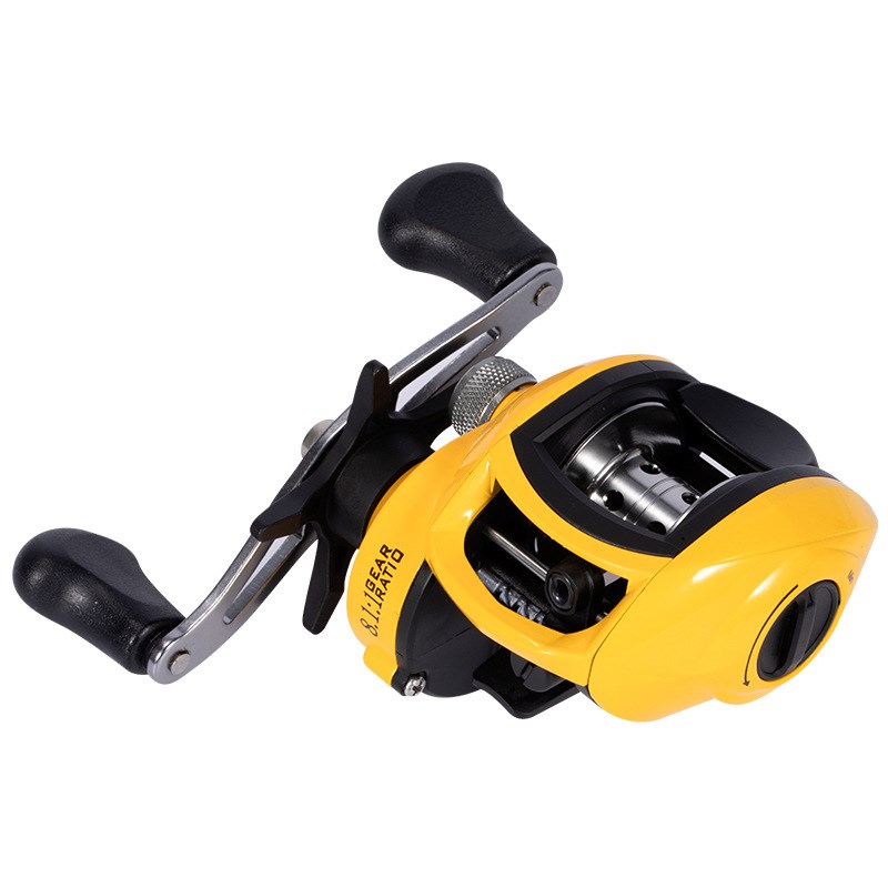 新款水滴轮 全金属线杯6种颜色水滴轮3轴无间隙钓鱼渔轮