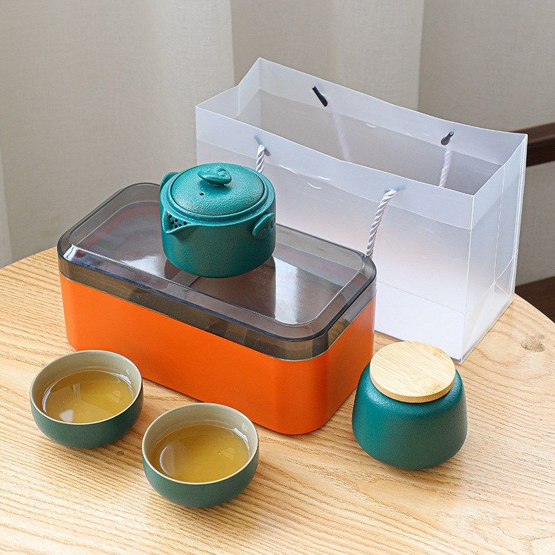 粗陶旅行茶具套装一壶两杯便携式户外快客杯家用泡茶壶促销送礼品,餐饮具,旅行茶具,淘宝优惠券,粉丝福利购,淘宝优惠卷
