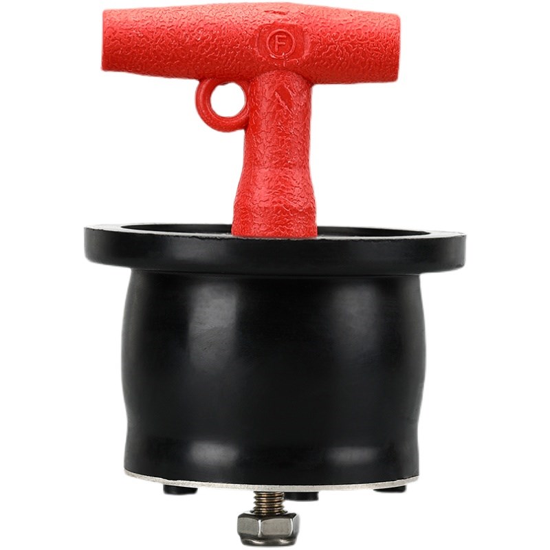 排水孔塞栓排水管塞子堵下水道排水口橡胶水池管道堵漏头管帽韶意