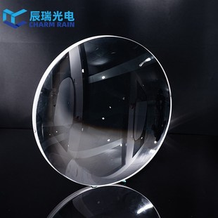 紫外光学镜片双凸透镜 270mm 高精度氟化钙透镜