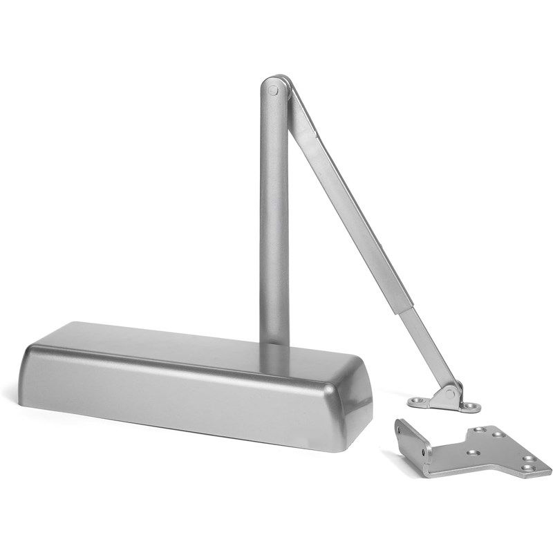 重型门逃生门闭门器缓冲定位150KG重型门闭门器防火门液压闭门器