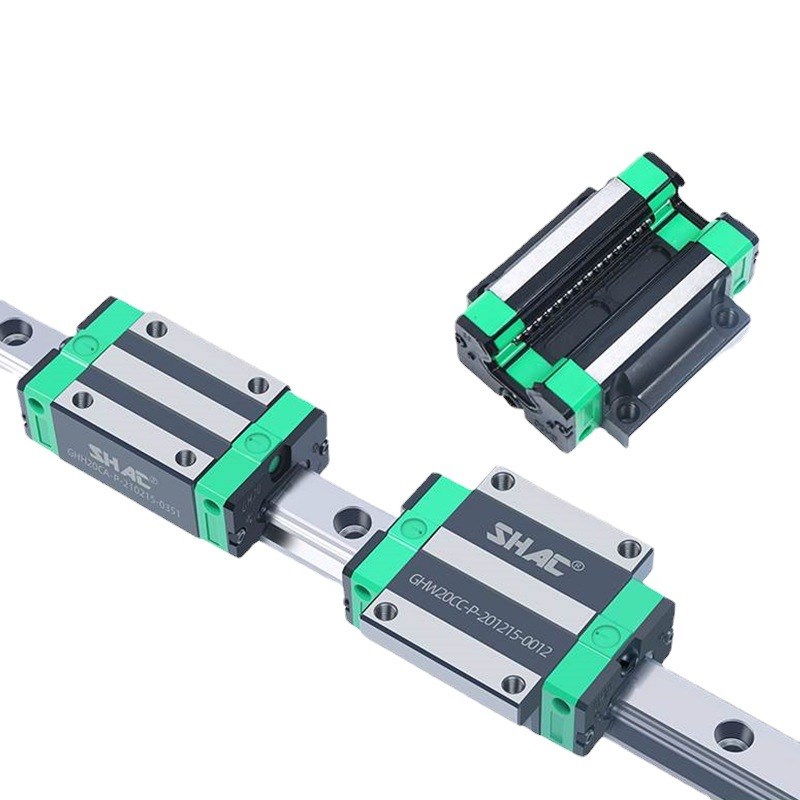 台湾鼎翰耐摩擦高精直线导轨滑块GHW15/20/25/30/35/65CC导轨滑块