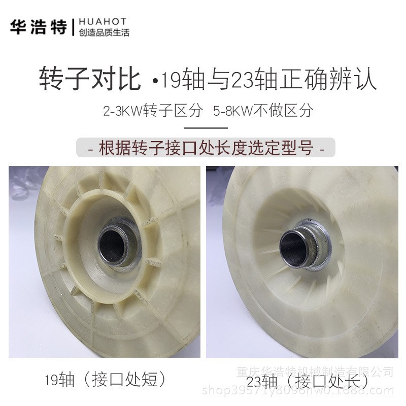 汽油发电机定子转子总成 2/3KW5/8千瓦单相三相全铜线圈电机配件