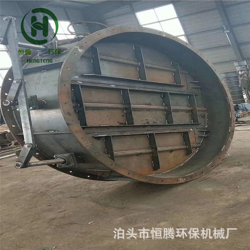 电动执行器通风蝶阀手动调节阀气动管道阀门1500百叶调风阀气动阀