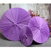 婚庆道具弹力布艺褶纹扇褶皱半圆圆环中式 婚礼订婚宴背景装 饰