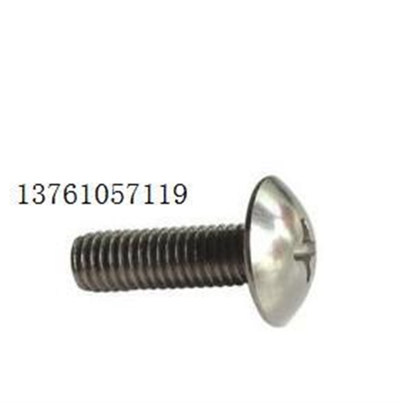 不锈钢大扁头螺丝 大扁头机钉 大扁头螺钉 M4X5 - M4X30  100只包