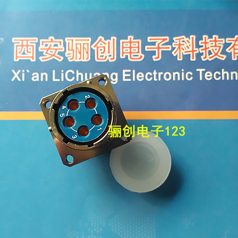 XCE圆形连接器 XCE22F5K1P1 XCE22F5KP接插件5芯插座装孔咨询信息