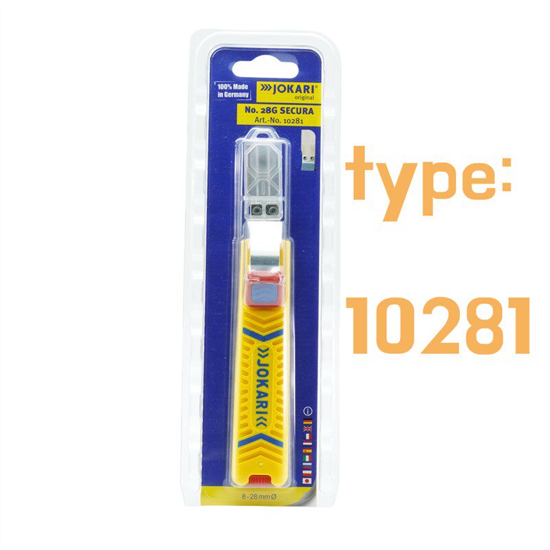 德国原装进口JOKARI 电工专用开缆刀小巧灵活方便8-28mm直径10281