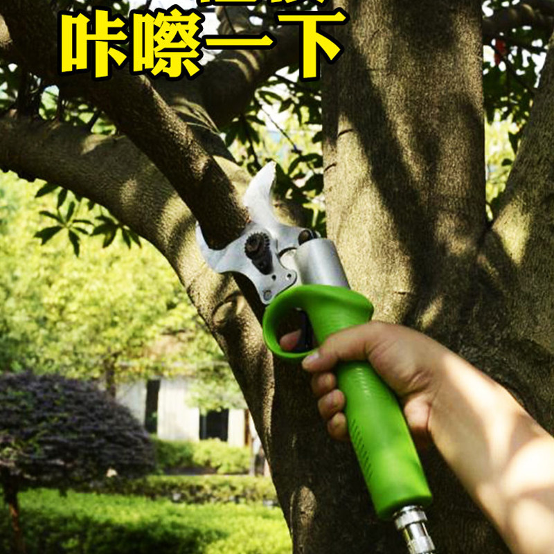 电动修枝剪刀修园林园艺苗圃高枝剪葡萄剪子花椒锂电池充电式剪刀