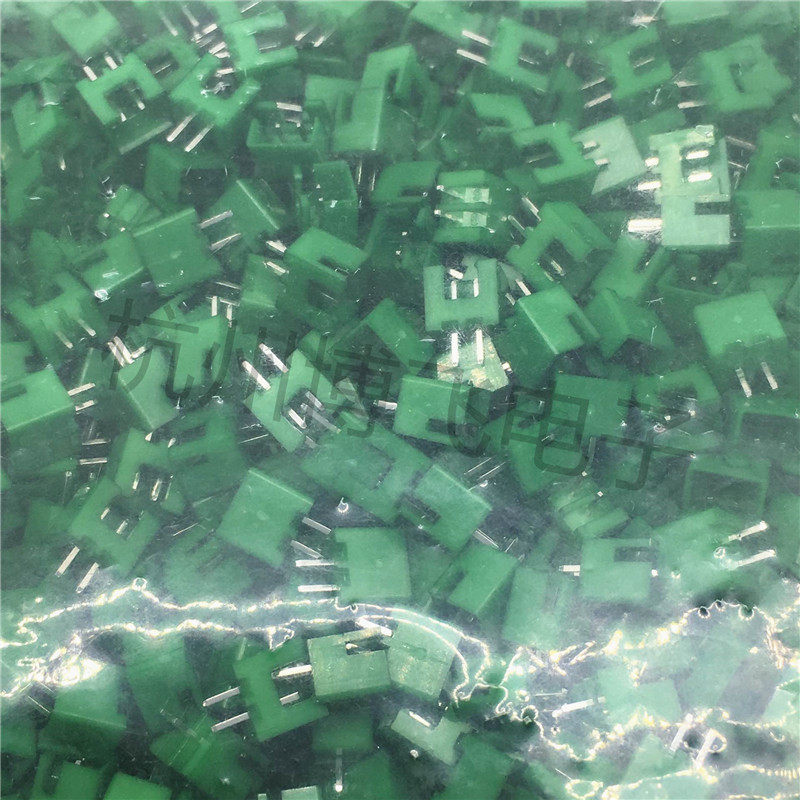 直针座 XH2.54-2P 红黑蓝绿黄色 间距2.54 插座接插件 一包2000只