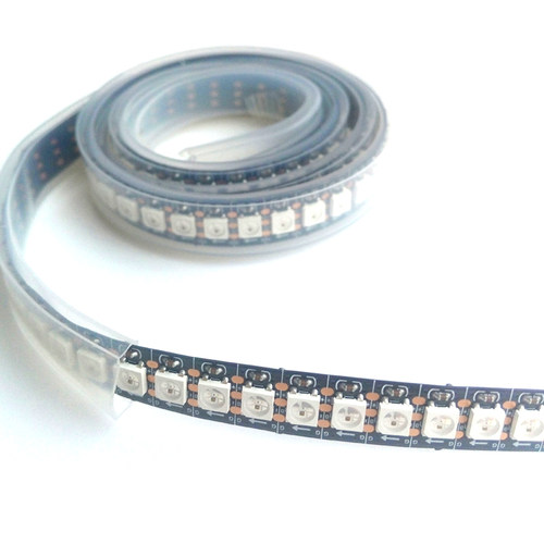 WS2812B全彩5050贴片可编程LED 5V灯带超小超轻 无刷小四轴飞机