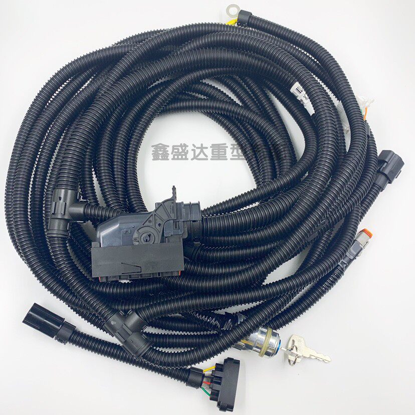 潍柴锡柴自主应急救援线束5米带点火开关插头连接器汽车改装件