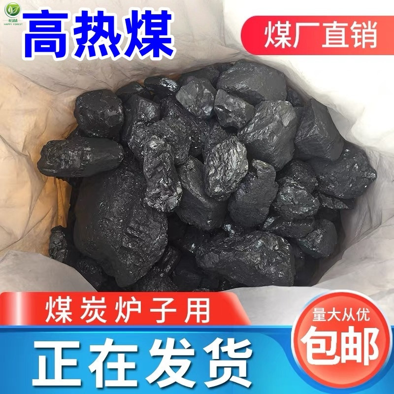 无烟煤炭块家用碳取暖煤块室内烤火煤球环保白煤山西耐烧钢炭焦炭