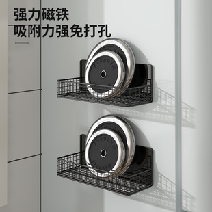 冰箱置物架侧收纳挂架磁吸免打孔磁铁壁挂调料盒厨房用品家用大全