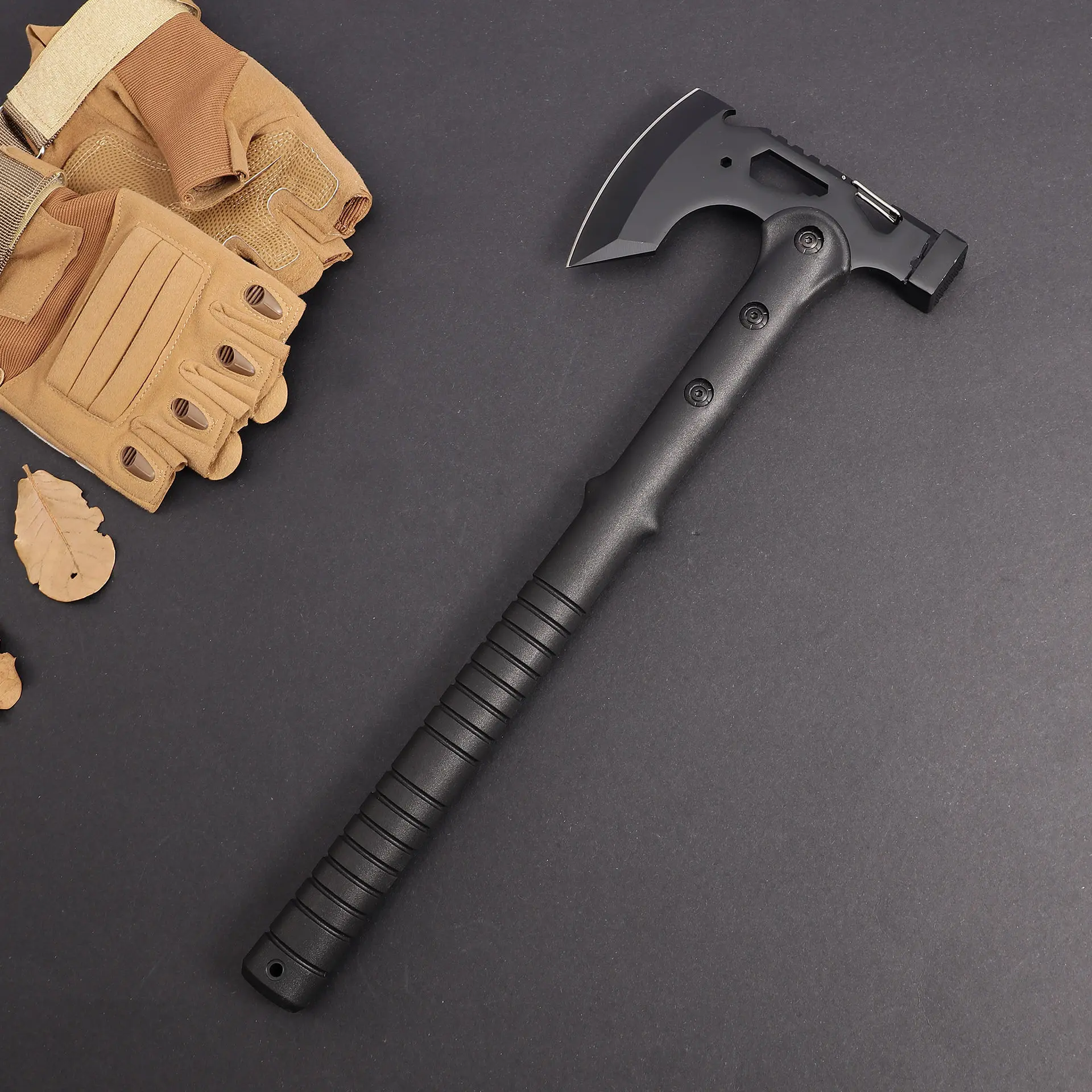 大唐户外野营斧子多功能野外求生战术长斧头露营消防开山斧锤手斧