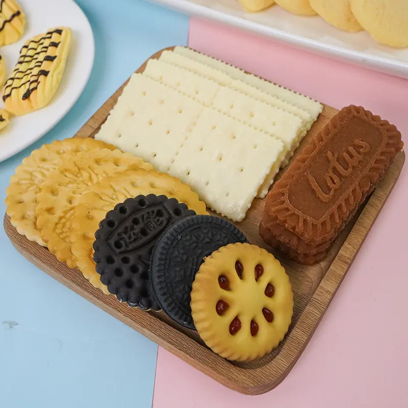 假幼儿园玩具点心道具夹心双层模型仿真棒