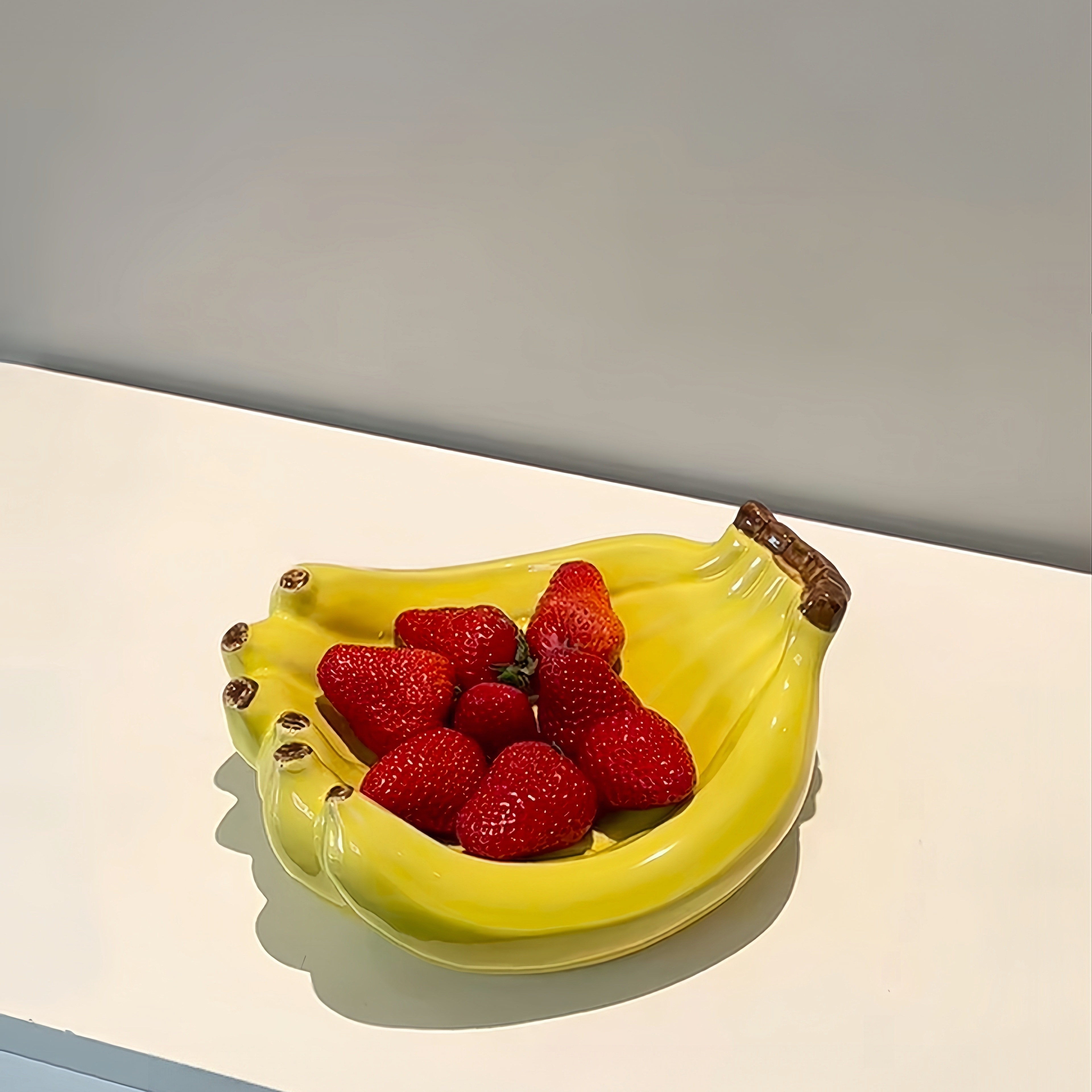 禁止蕉绿!!这个盘子太可爱了吧