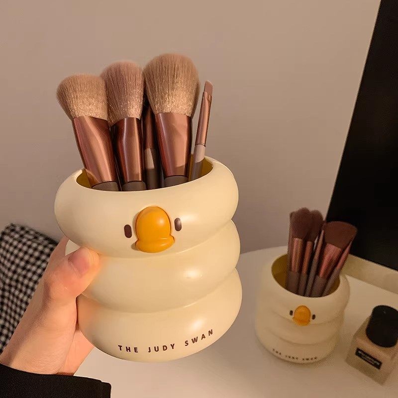 高颜值化妆刷收纳盒桌面化妆品置物架宿舍好物口红刷子收纳筒笔筒,收纳整理,化妆刷收纳盒/桶,淘宝优惠券,粉丝福利购,淘宝优惠卷