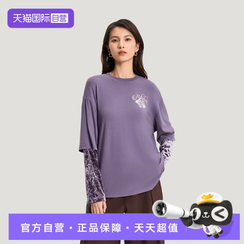 【自营】adidas阿迪三叶草女子运动休闲长袖T恤KR5040