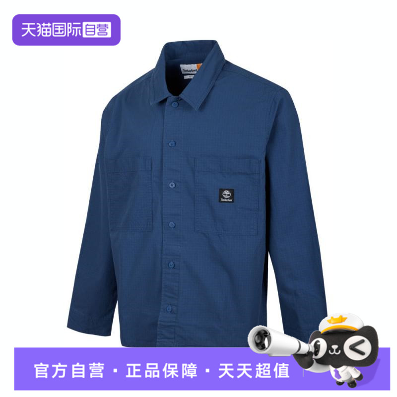 【自营】Timberland添柏岚男子运动休闲长袖衬衫A6AV2-288