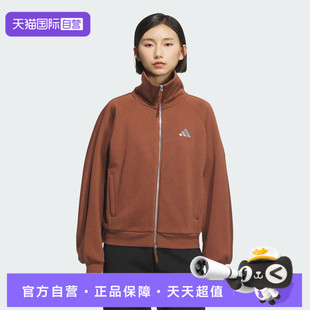 JKT针织运动外套KC0048休闲 adidas阿迪达斯女子FLEECE 自营