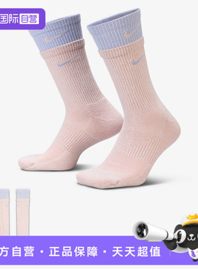 【自营】NIKE耐克男女U NK ED PLS CSH CRW 1P休闲袜子DD2795-667