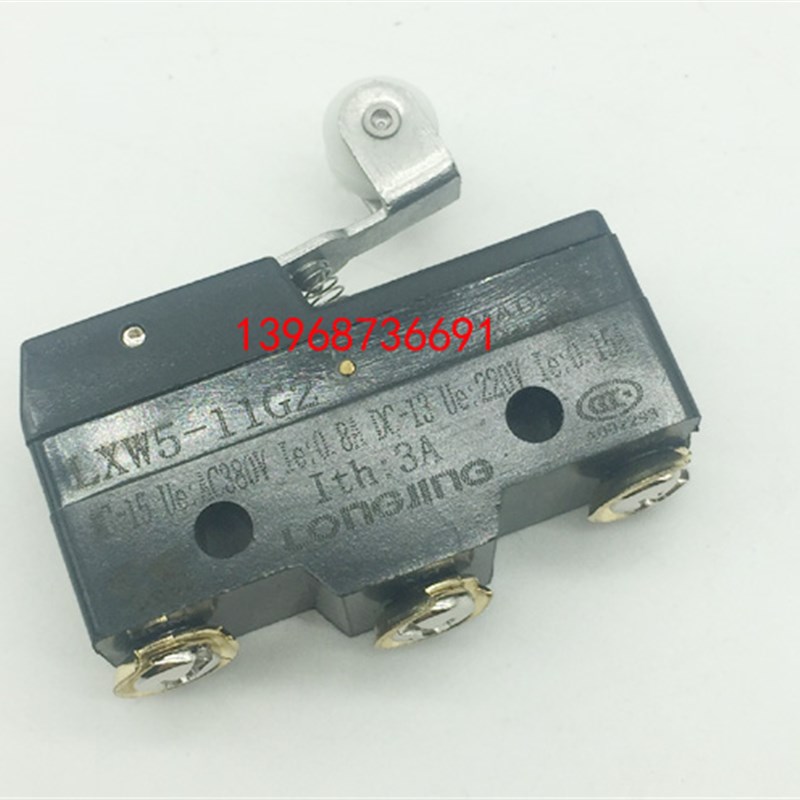 龙井LONGJING电器 限位微动行程开关Z-15GW22-B 银触点LXW5-11G2