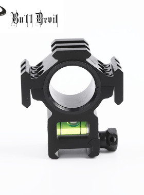 25.4/30mm水平仪三面电筒支架 M2 M3内红点瞄镜手电管夹