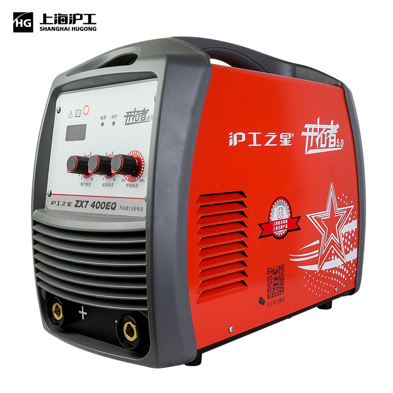 沪工400EQ双电压220 380v伏两用直流全铜家用工业级全自动电焊机
