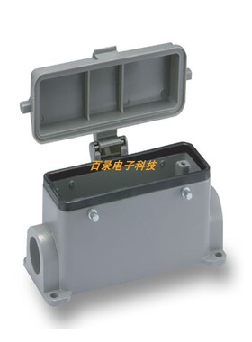 WAIN/唯恩重载连接器24芯带塑料盖底座 H24B-SF-4B-CV-M25 PG21