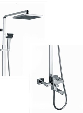 正品埃美柯YG282F全铜淋浴花洒套装冷热水洗澡龙头大花洒淋浴器套