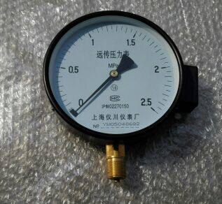 上海仪川远程压力表 接线盒式电阻远传压力表 YTZ-150 0~2.5mpa
